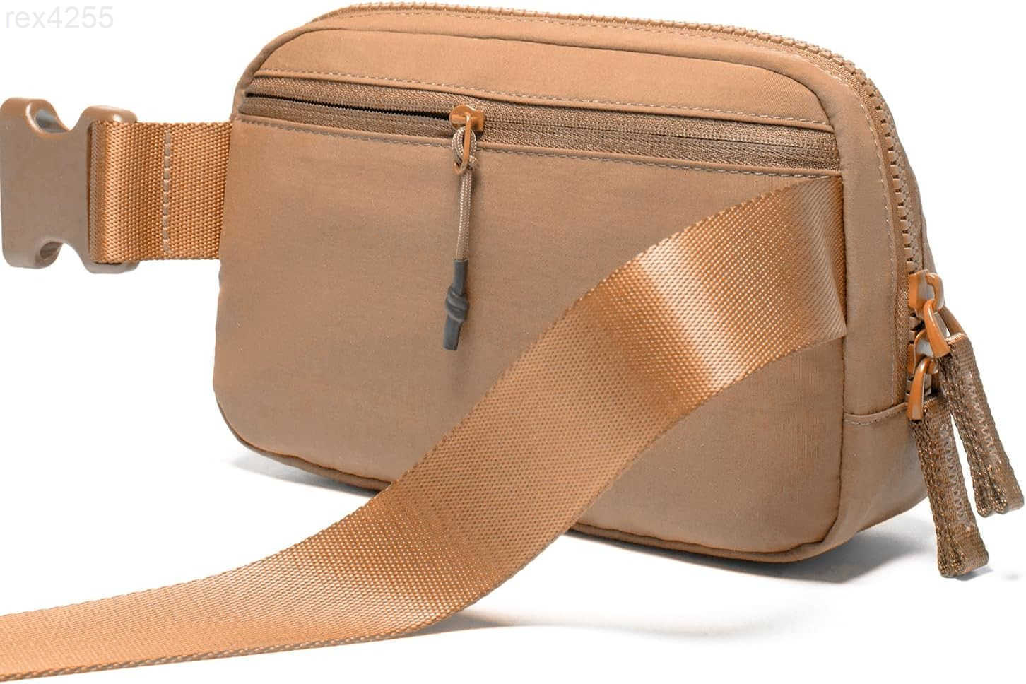 Bag for Women TwoWay Zipper Cross Body Fanny Pack Fashion Waist Packs Everywhere Belt Bag with Adjustable Strap Gifts for Teen Girls Women Men WhiteW2