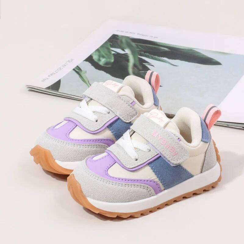 Boys Girls Fashion Walking Spring and Fall New Baby Soft Rubber Bottom Non-slip Functional Shoes