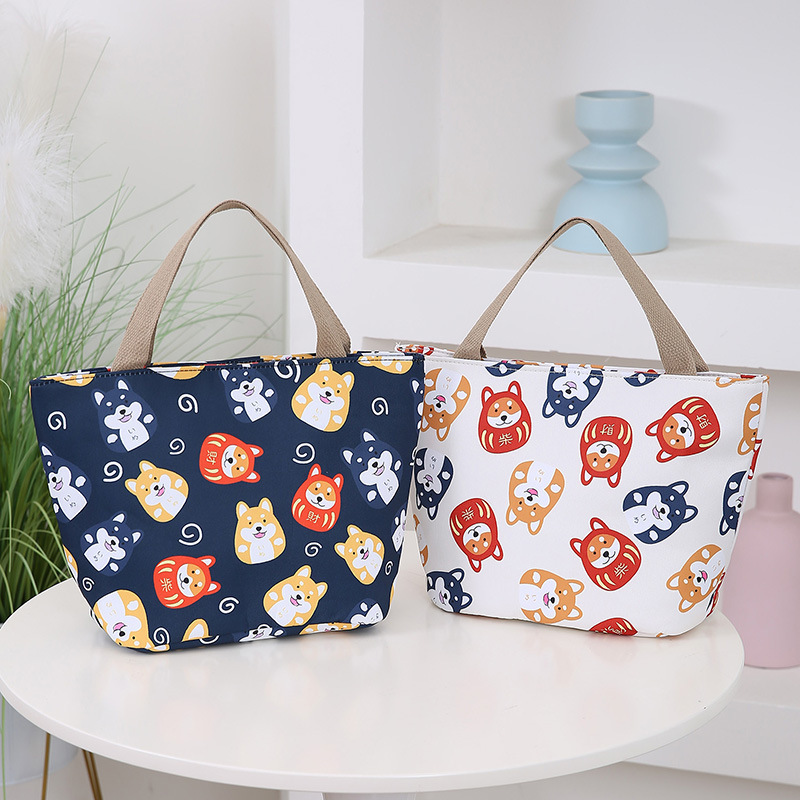 Canvas Bag New Handheld Lunch Designer Bag Box Free Shipping Water Bucket Cute Handbag Outing Tote Lunch Bag Mommy Luxury Bag Work Bag