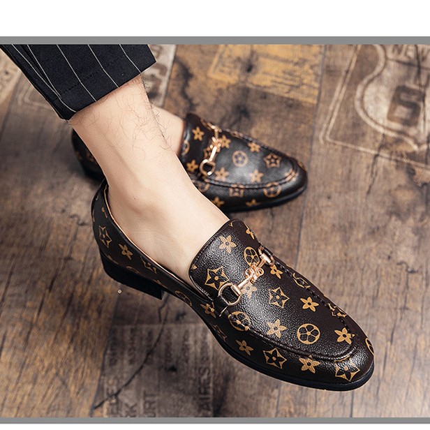 Free shipping Fashionable shoes sports casual shoes thick soled single shoes men's retro outdoor leather shoes trendy slip on shoes lazy shoes ho