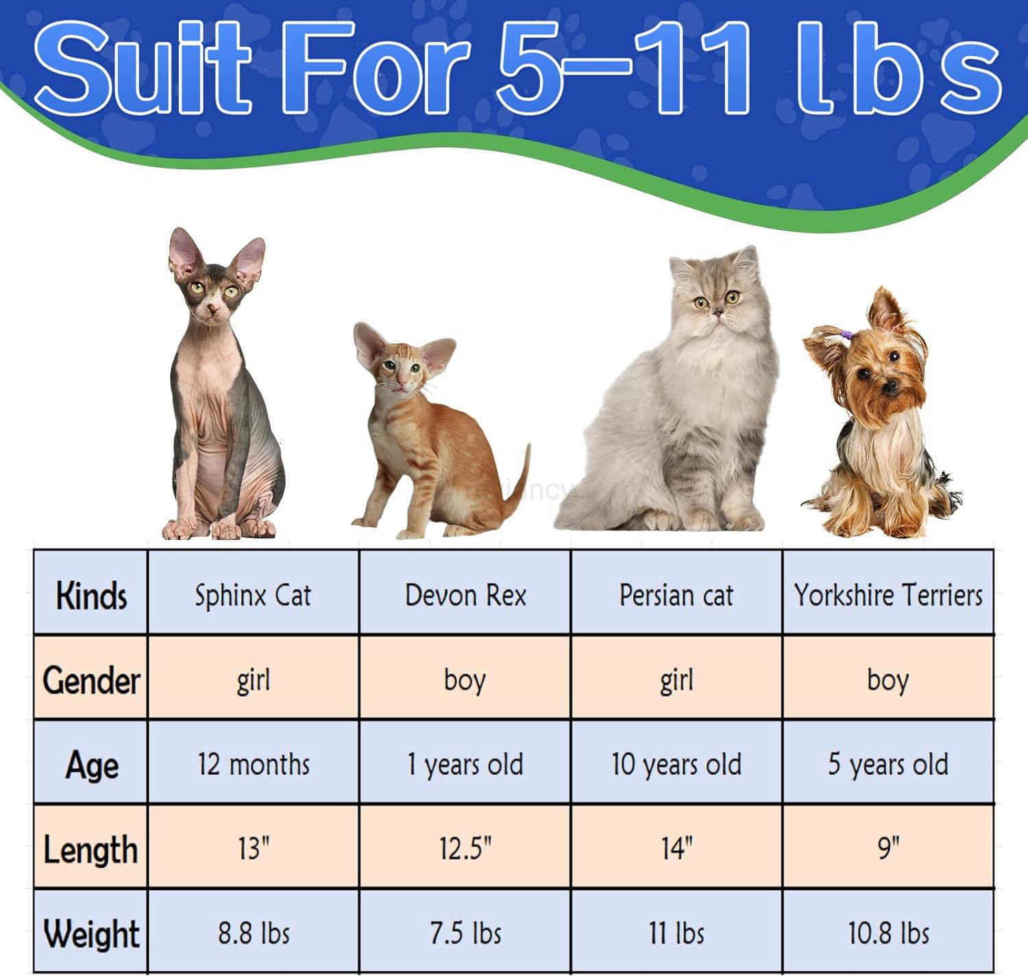 Cat Pouch Carrier Backpack Blue Size M Soft HandFree Dog Travel Sling With Adjustable Harness and Storage Pocket Suitable for 511 lbs PetsW250912