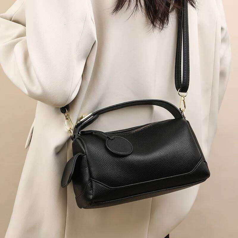 Women's Bags Fashion PU Leather Top Carrying Handbags Multi Pocket Design Multifunctional Crossbody Tote Shoulder Bag