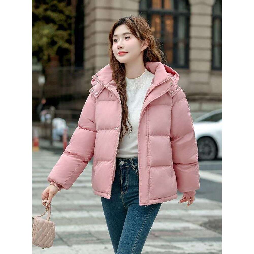 New Student Loose Thick Winter Bread Short Down Cotton Korean Edition Coat Women's