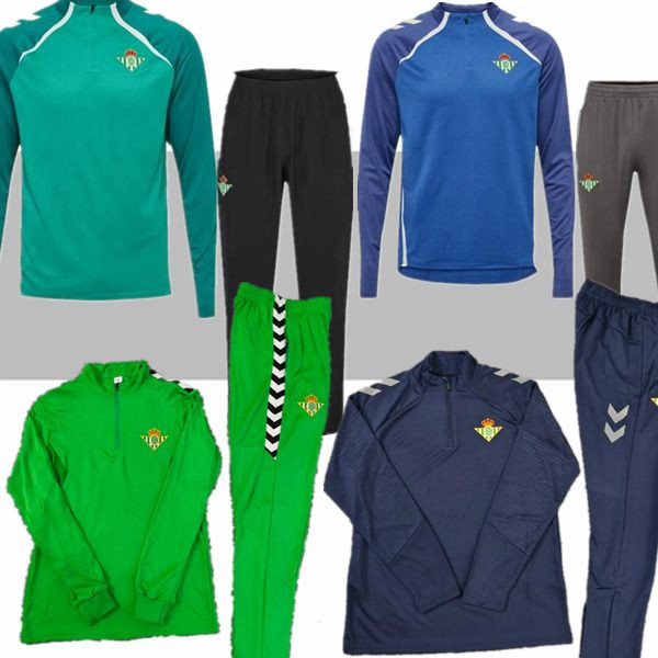 2025 2026 half zipper Real Betis Isco kids and adult tracksuit jacket soccer jersey 24 25 26 tracksuit training Half pull long sleeve SSC NAPLE LONG zipper sets