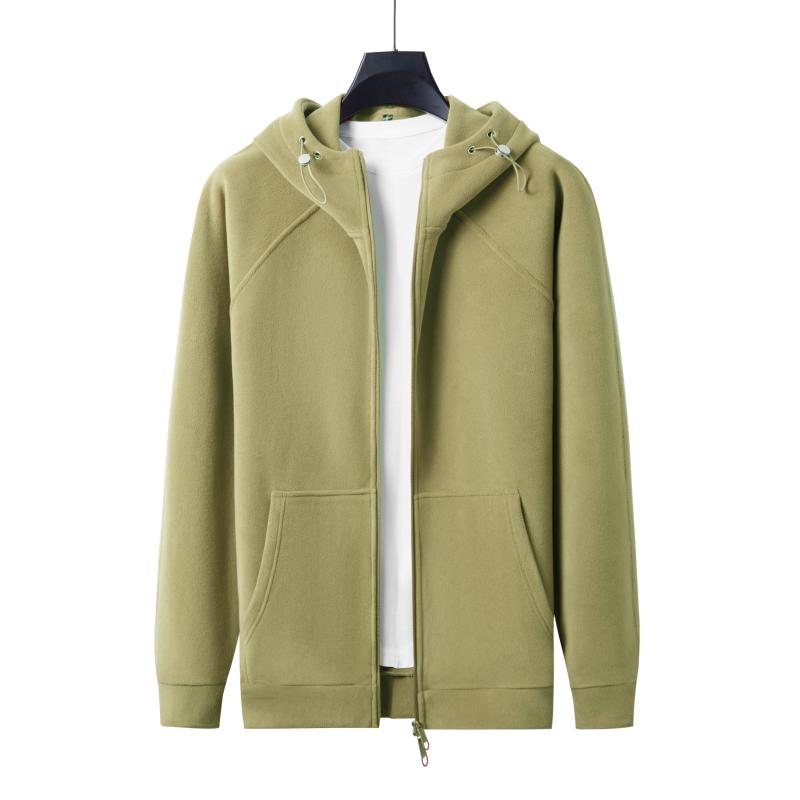 400g double-sided fleece zipper black hoodie sweatshirt with customizable design embroidered soft breathable fashionable and casual hoodie for man