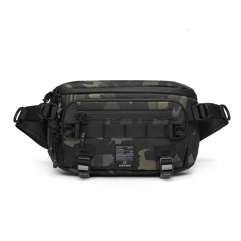 New Single Shoulder Crossbody Outdoor Trendy Chest High-end Men's Waist Bag Wholesale