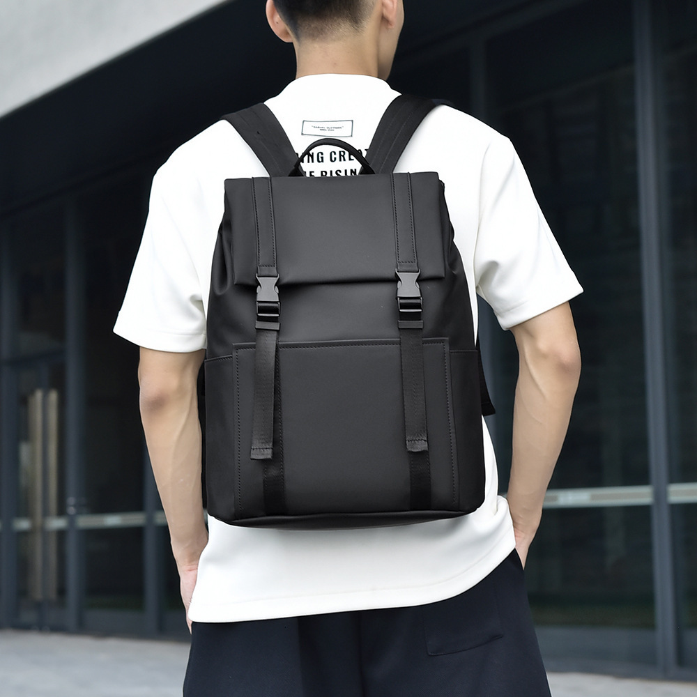 New Designer Bag Men S Casual Backpack Trendy Luxury Bag Fashion Versatile Large Capacity Travel Free Shipping Bag One Piece Dropshipping