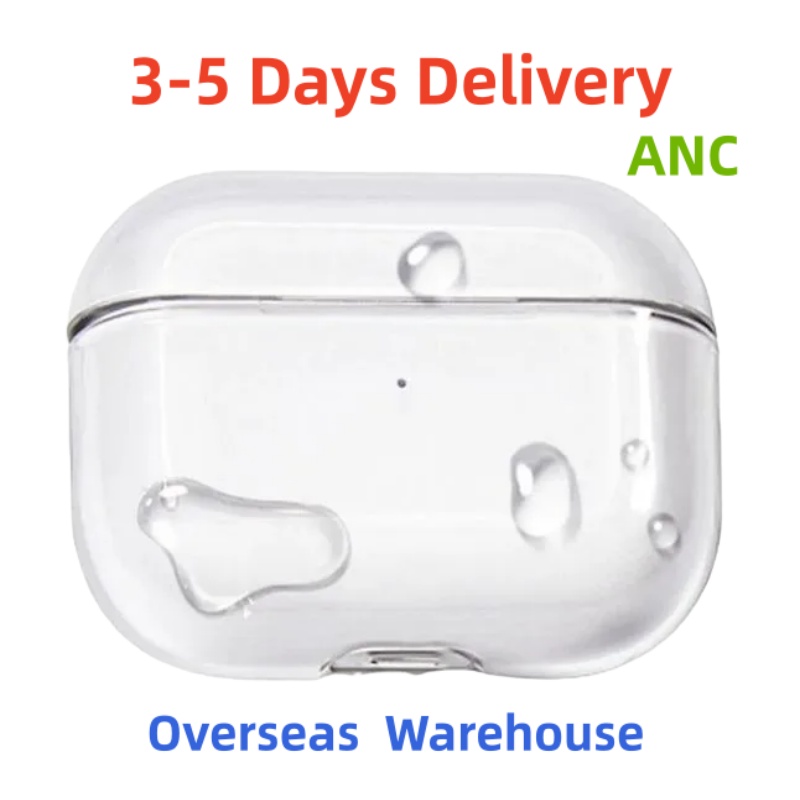 Wireless Headphones USA New Valid Code For USB C Air Pods Pro Transparent Shockproof Cover With Wireless Charging Wireless Earbuds Bluetooth Headphone