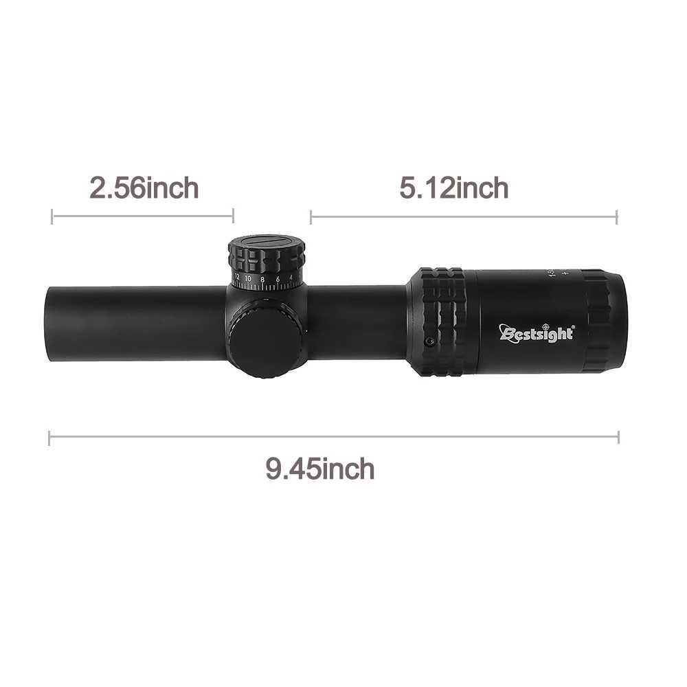 15X24 Tactical Optical Rifle Scope Red and Green Illuminated Reticle Hunting Scopes Compact Scope Ar15 Sight W250912