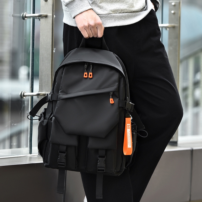 Double Shoulder Bag Large Capacity Casual Trendy Sports Laptop Luxury Bag Men S Designer Bag High School High School Free Shipping College Student Tra