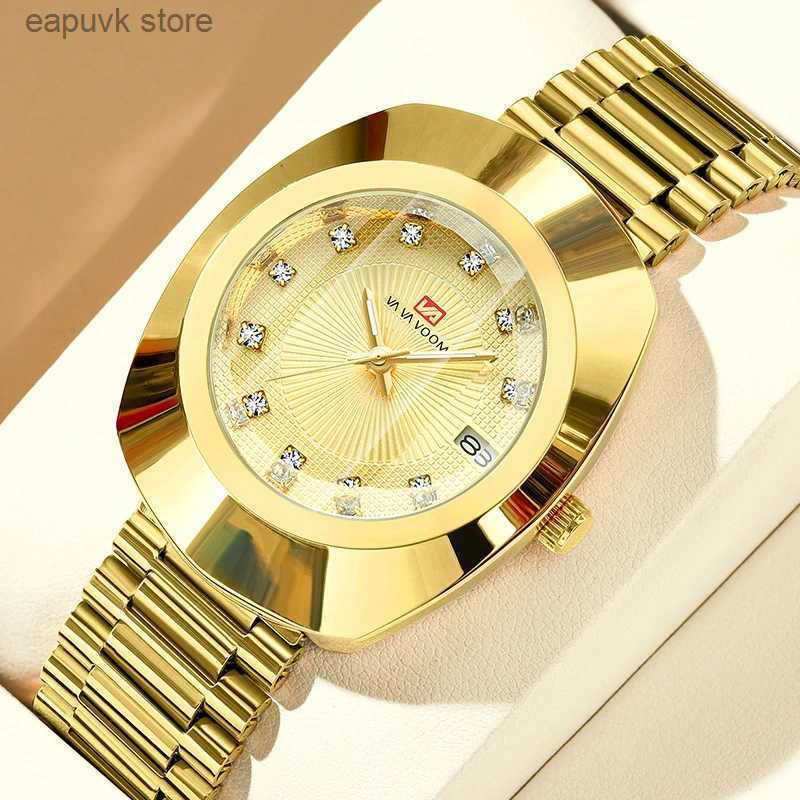 New Arrival Gold Men Wrist Watches For Male Clock Top Brand Luxury Golden Fashion Men Quartz Watches Waterproof Wristwatches Dropship Z241226 S250912