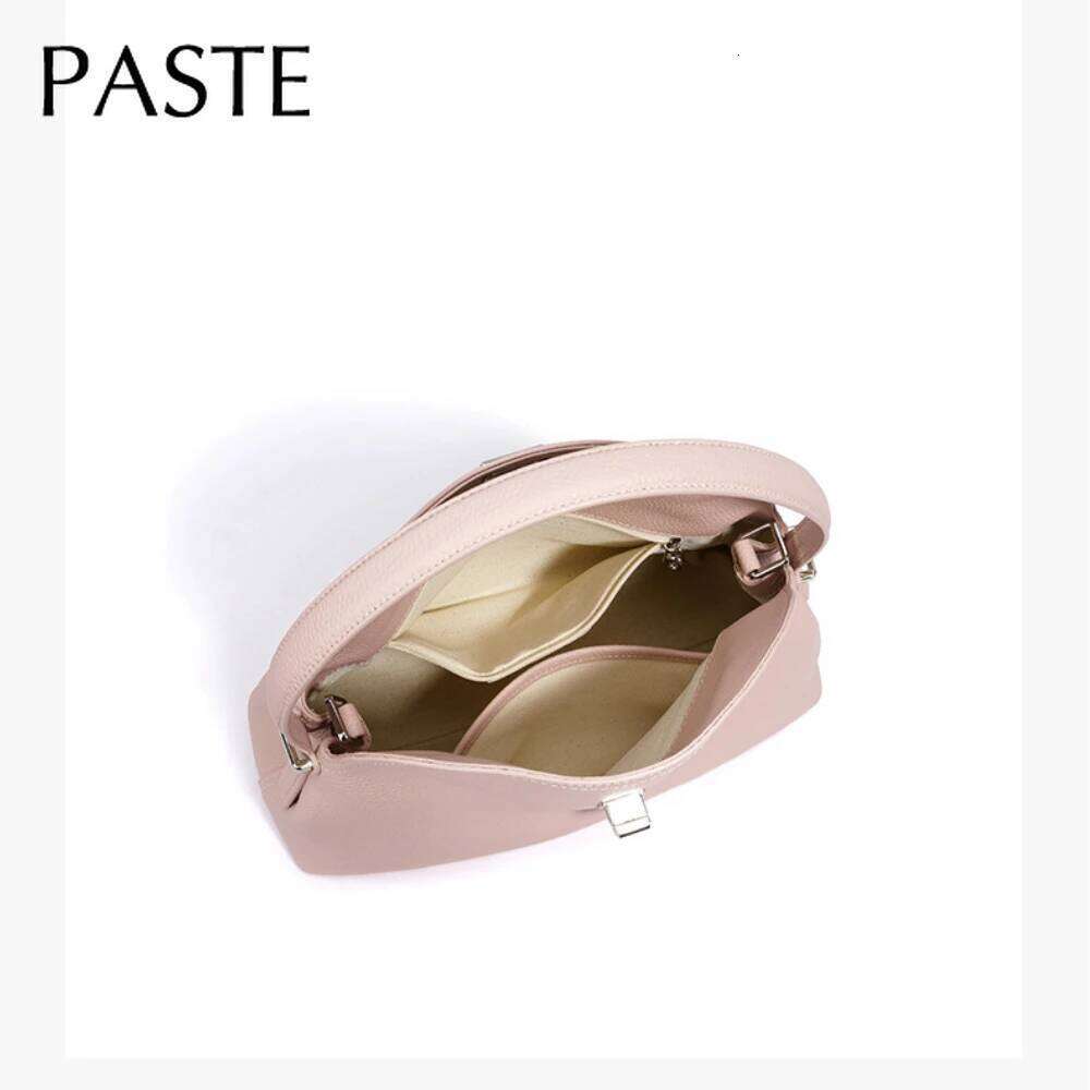 Original 2025 Large Capacity Hobo Tote Handbags Genuine Cow Suede Leather Woman Shoulder Bag Designer Crossbody Bags