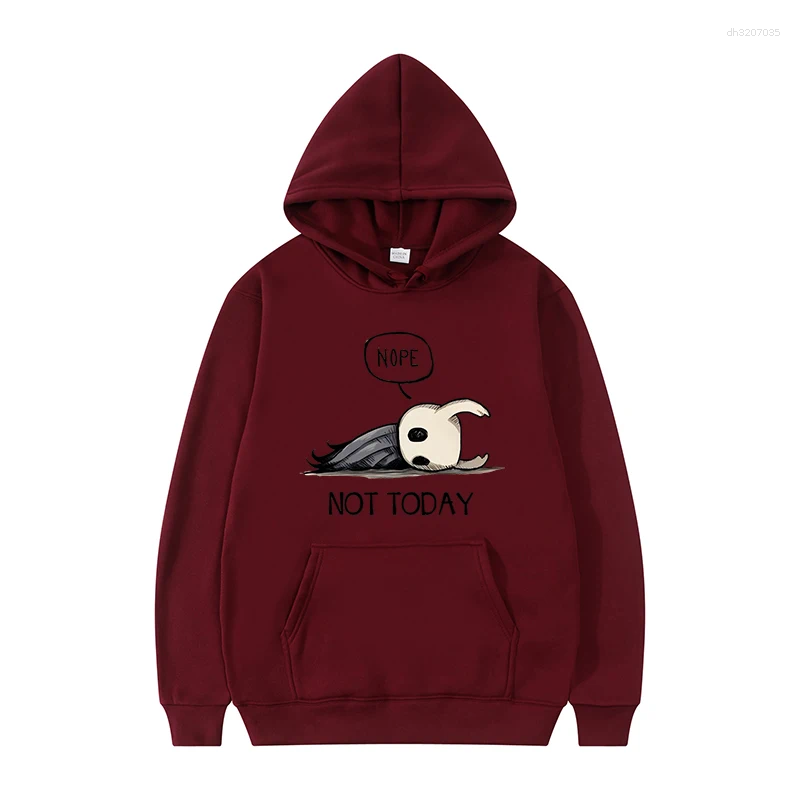 Men's Hoodies Autumn Winter Hollow Knight Men Korea Ulzzang Grunge Aesthetic Women Pullover Coat Graphic Streetwear Sweatshirt