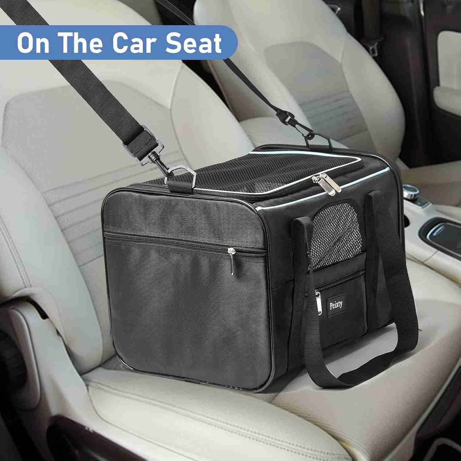 Pet Carrier for CatsSmall Dogs Under 15 Lbs17x11x11 InchesDeltaAmericanUnited Airline Approved Carriers Cats SoftSided CarriersPet Travel Carrier BagW