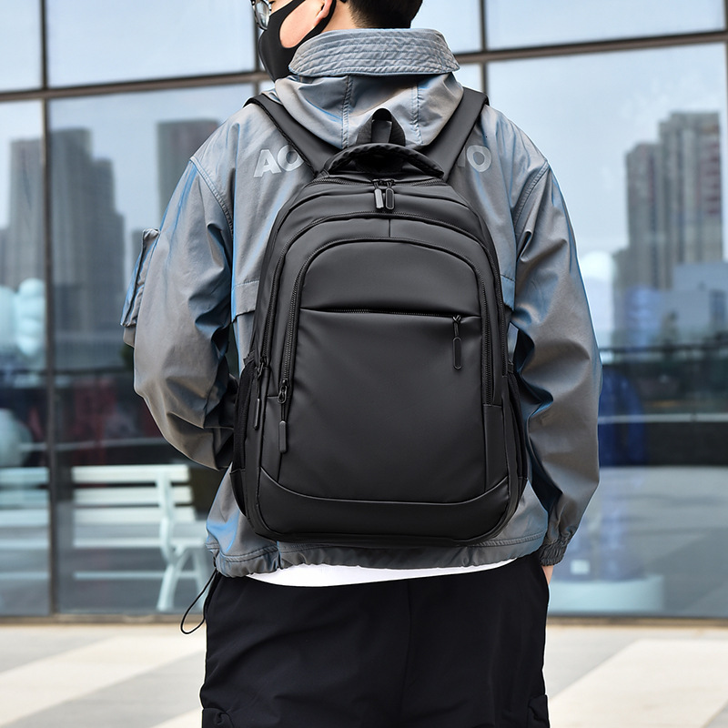 New Men S Business Backpack Luxury Bag Computer Casual Fashion Travel Trendy High School Designer Bag Student Free Shipping School Bag Travel Backpack