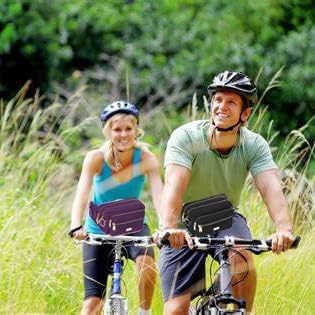 Large Fashion Fanny Pack for Men Women Waist Bag for Waterproof Hiking Running Biking Gym Outdoor Sports Travel Belt Bag PurpleW250912