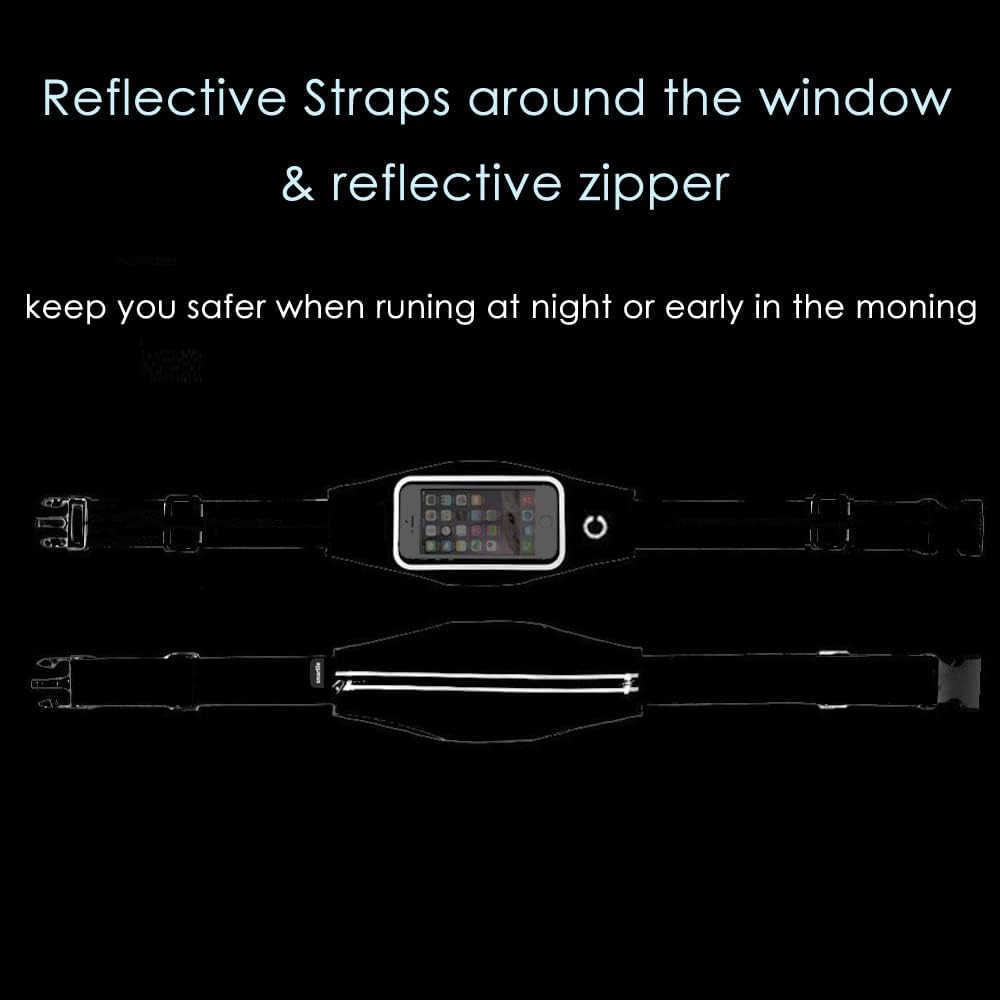 Fanny Pack Running Belt Waist Phone HolderBag Women Men for iPhone 15 14 13 12 11 pro MaxXs MaxXRX876s Plus 6SE for Galaxy SANote Gym Workout Fitness 