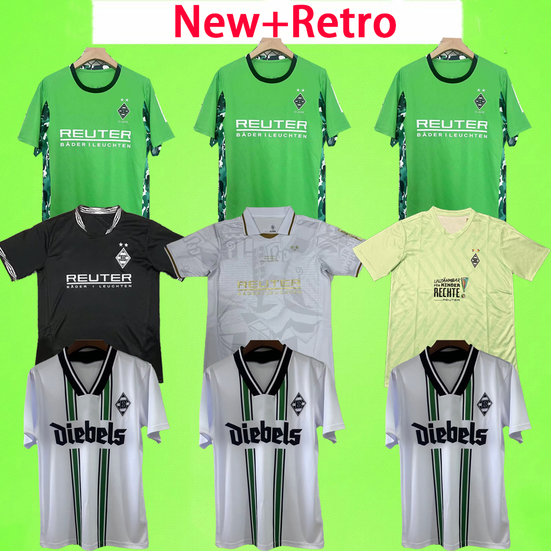 New + Retro 1996 Monchengladbach 2025 2026 Soccer Jerseys Fan version home away third borussia Football Shirt 96 97 25 26 uniform HONORAT KLEINDIENST STOGER NEUHAUS