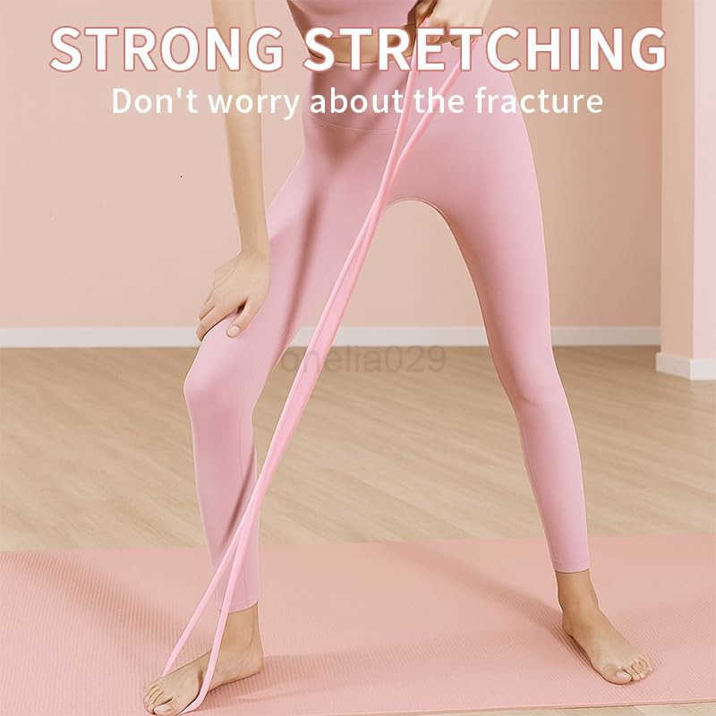 8 Exercise Bands for Women Men15LB25LB Exercise BandExercise Bands with HandLEs for Working Out Arm Back Fullbody Yoga Pulling Rope Elastic Stretch Ba