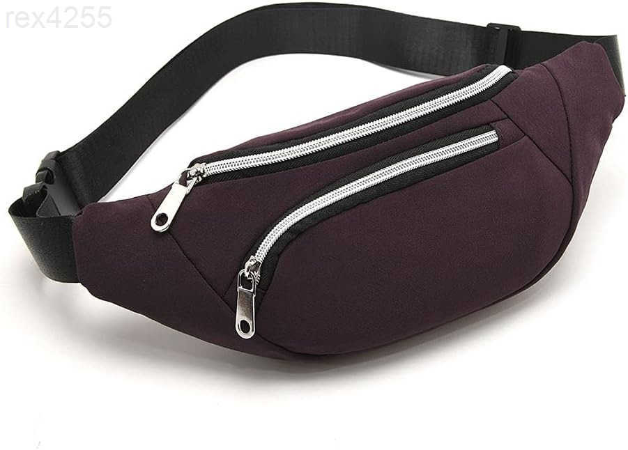 Waist Pack Bag for MenWomen Fanny Pack for Workout Traveling RunningW250912
