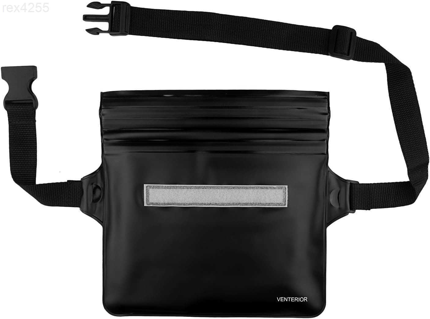 Waist Pouch 2Pack Beach Accessories Fanny Pack for Swimming Snorkeling Sailing Kayaking Beach Pool Water Parks Keep Your Phone Wallet Safe and Dry Whi