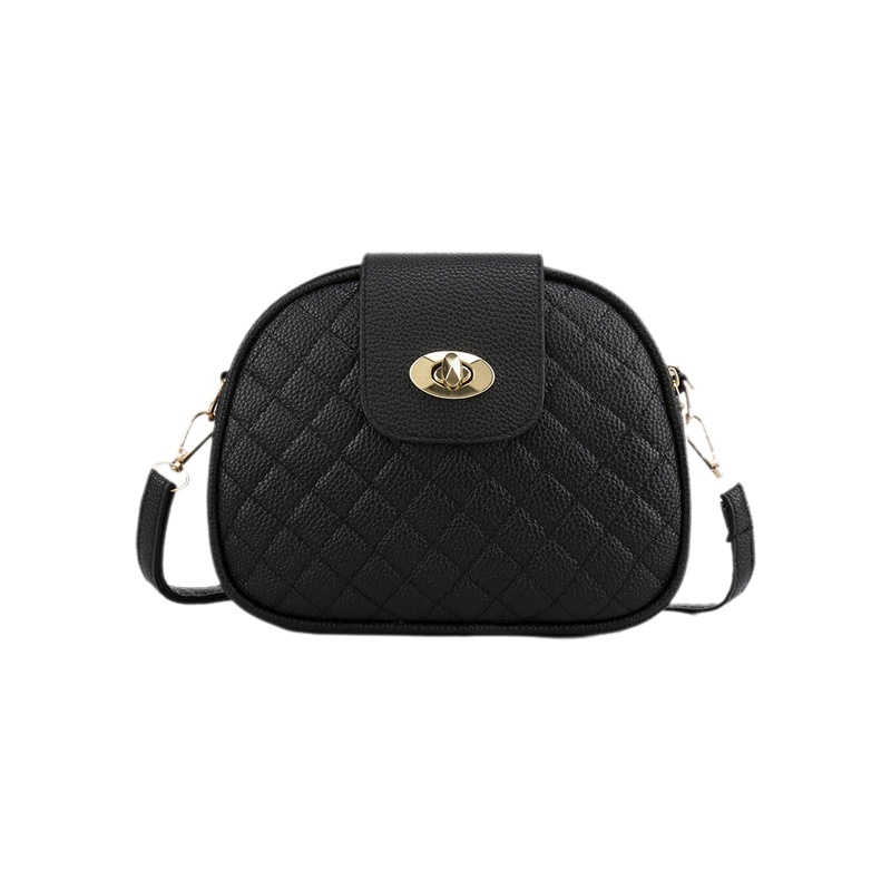 Women Lychee Pattern New Trendy Fashion Small Square Bag Luxury Bag Quilted Versatile Crossbody Bag Summer Fresh Free Shipping Single Designer Bag Sho