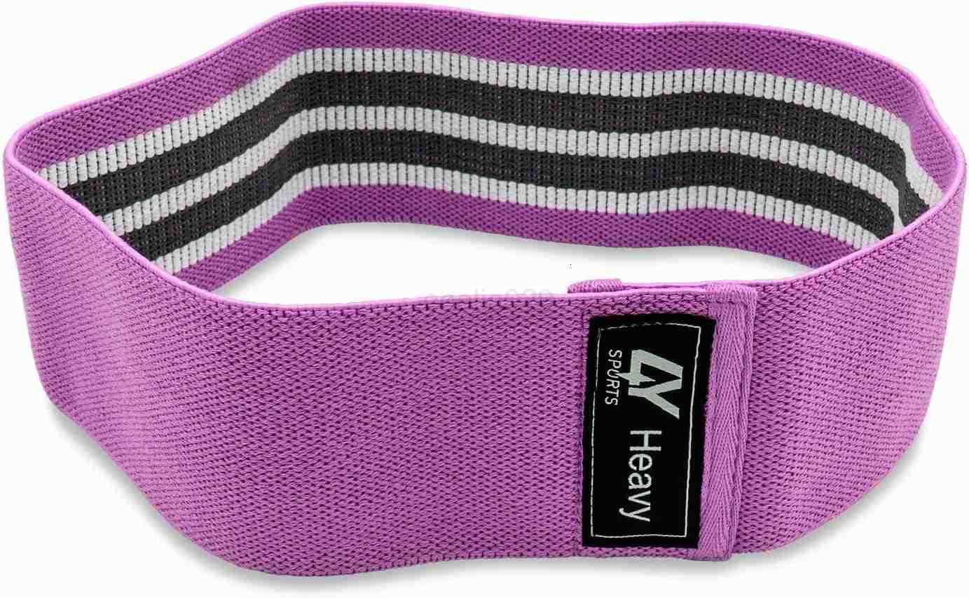 4Y Sports Fabric Exercise Bands for Legs and Butt Set of 3 W250912