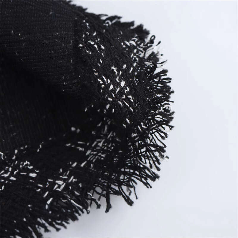 DHEssentials Spring New Suit Little Chanel Style Tweed Design Sense Niche Temperament Versatile Skirt Vest