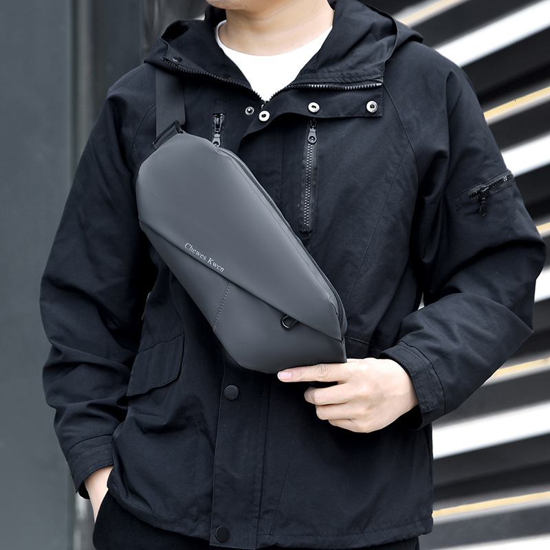 New Men S Waist Free Shipping Bag Outdoor Running Phone Bag Multi Functional Large Capacity Chest Luxury Bag Designer Bag Bag Casual Single Shoulder C