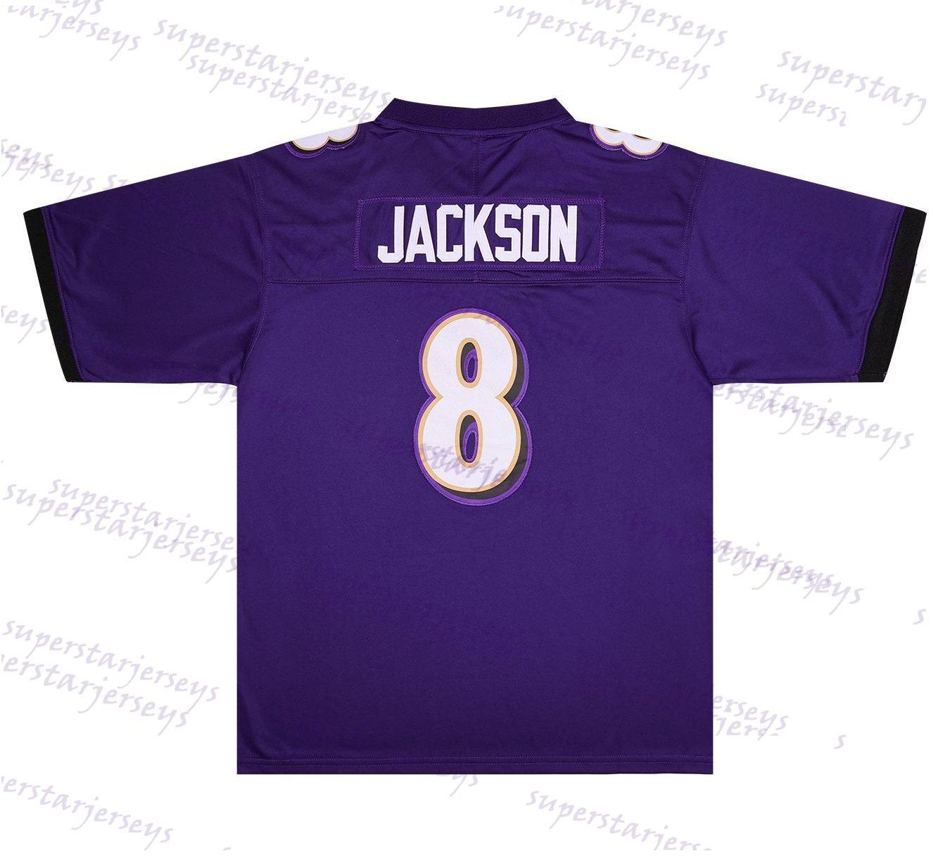 Personalized Custom Football Jersey Lamar Jackson Derrick Henry Zay Flowers Justin Tucker Mark Andrews Isaiah Likely Beckham Jr. Marlon Humphrey Embro