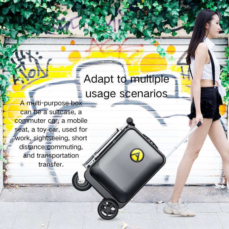 ORMIE Innovative Electric Scooter Suitcase - Stylish, Multifunctional Travel Companion for Modern Explorers SE3S