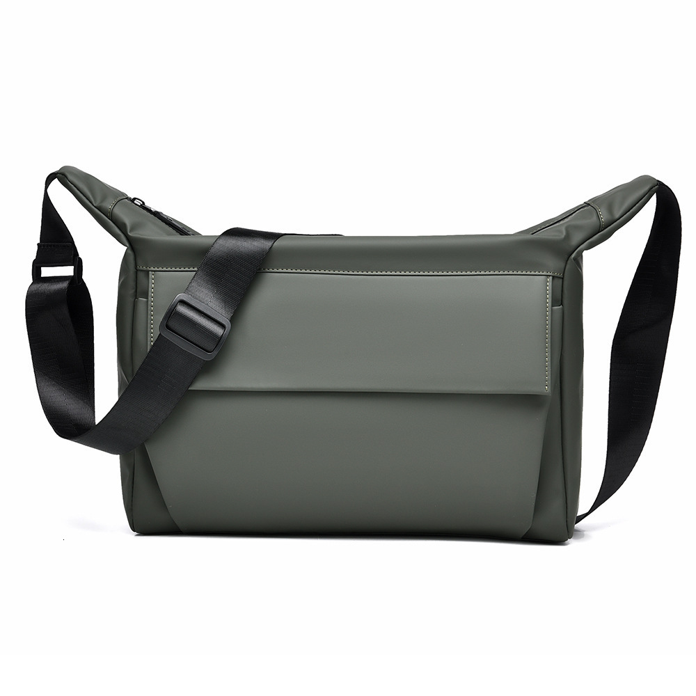 Men S Single Shoulder Crossbody Bag Free Shipping Summer New Urban Simple Men S Bag Waterproof Designer Bag Leather Film Fabric Bag Luxury Bag Horizon