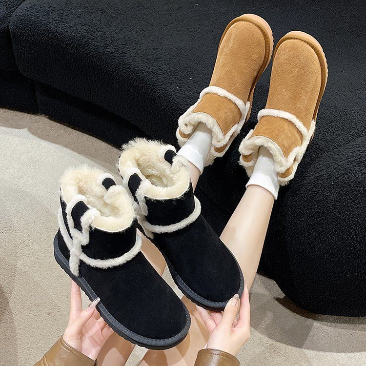 Free shipping Designer Boots Snow boots for women autumn winter thick soled plush cotton shoes short boots
