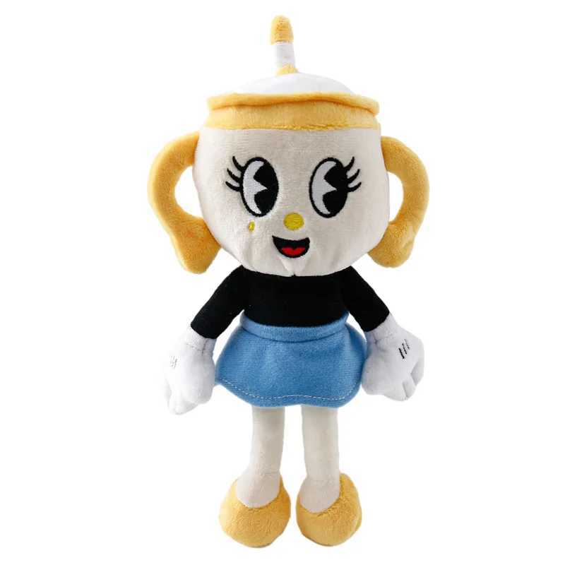 2330cm Adventure Game Cuphead Plush Toy Mugman The Devil Legendary Chalice Plush Dolls Toys for Children Gifts C250912