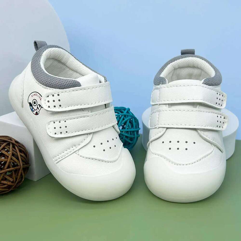 Boys Girls Casual Sneakers Rubber Sole Anti-slip Infant and Toddler Outdoor Walking Shoes