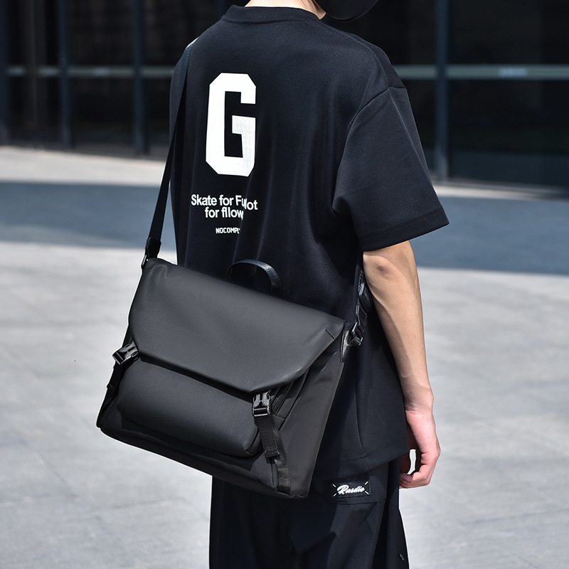 New Free Shipping Trendy Brand Single Shoulder Bag Men S Crossbody Bag Designer Bag Japanese Simple Casual Student Backpack Luxury Bag Women S Messeng