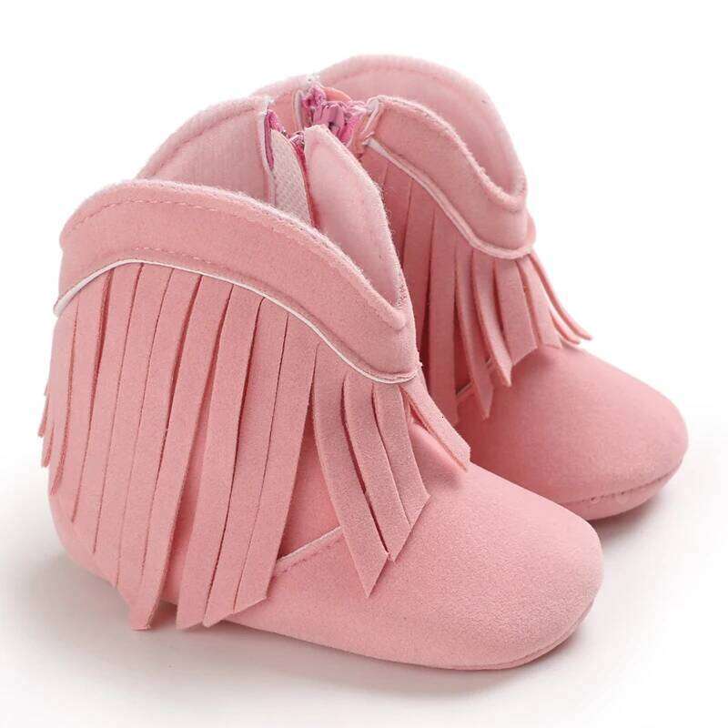 Autumn and Winter Boots Fashion Classic Tassel Baby Anti slip Comfortable Casual Walking Shoes