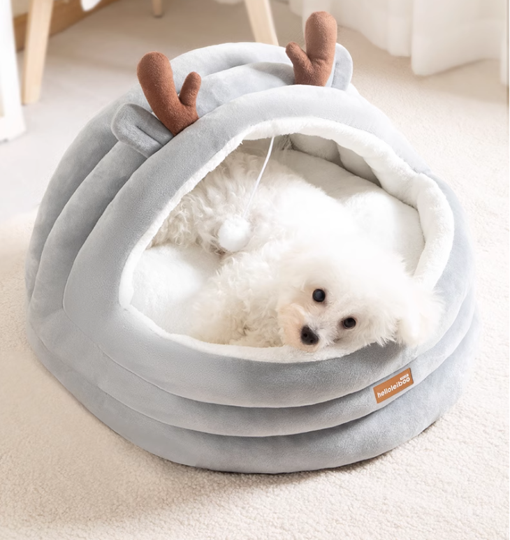Winter Warming Small Dog Sleeping Bag: Portable, Machine Washable