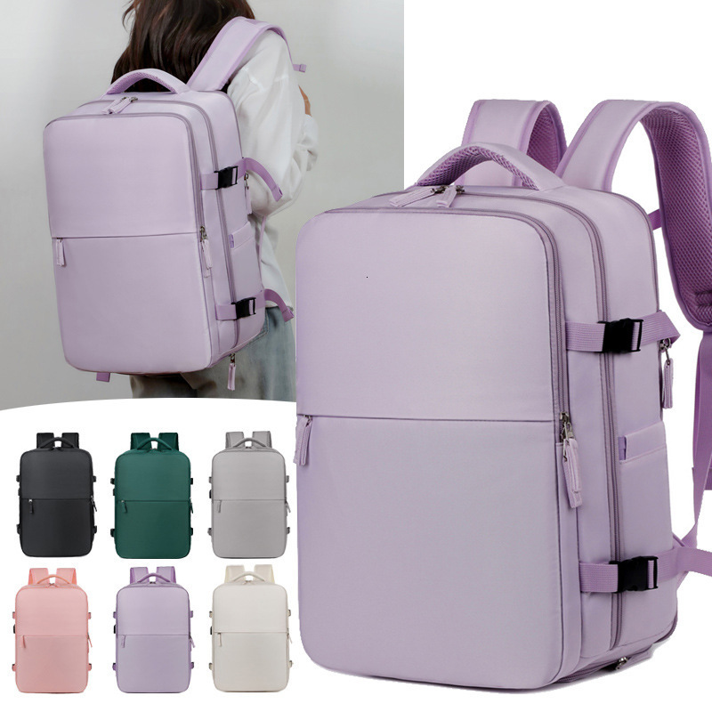 Independent Designer Bag Shoe Compartment Backpack Dry And Wet Separation Free Shipping Large Capacity Expandable Luxury Bag Travel Luggage Bag Unisex