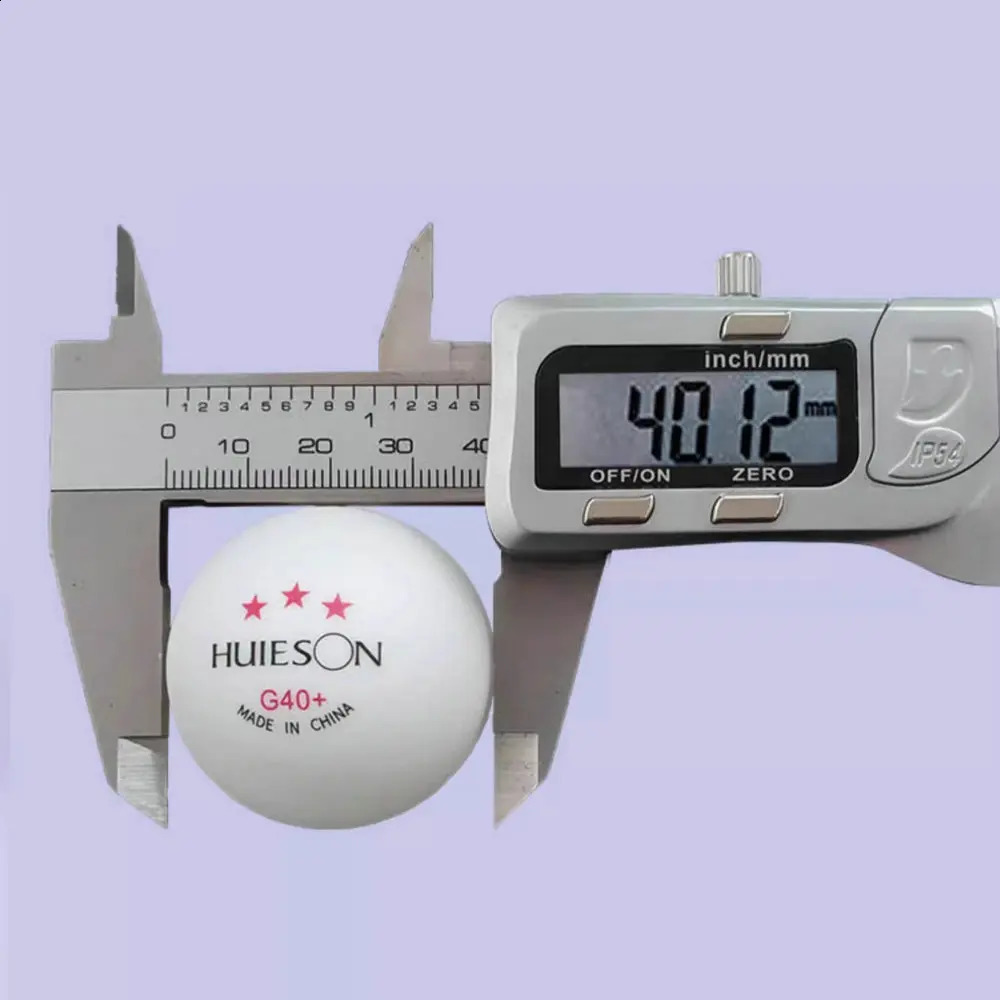 HUIESON 3 Star Ping Pong Balls G40 ABS Plastic Table Tennis Training Ball 40mm 28g for Robot Multiball 250912