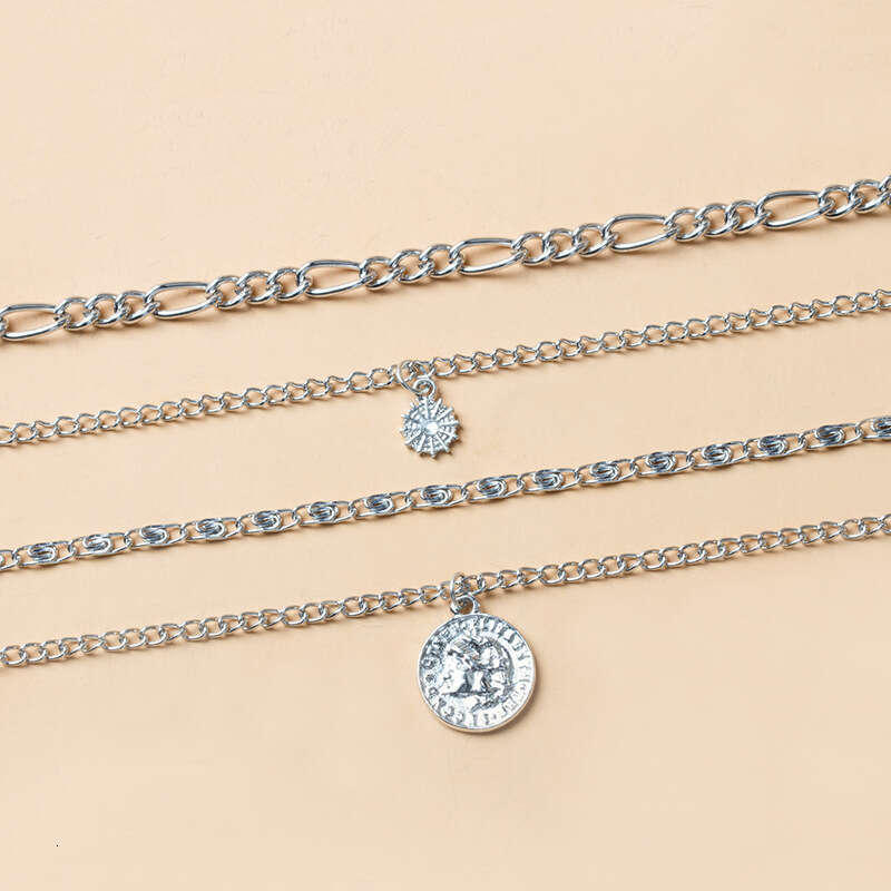 Long Necklace Jewelry Accessories for Women, High-End Pendant, New Style Niche Collarbone Chain