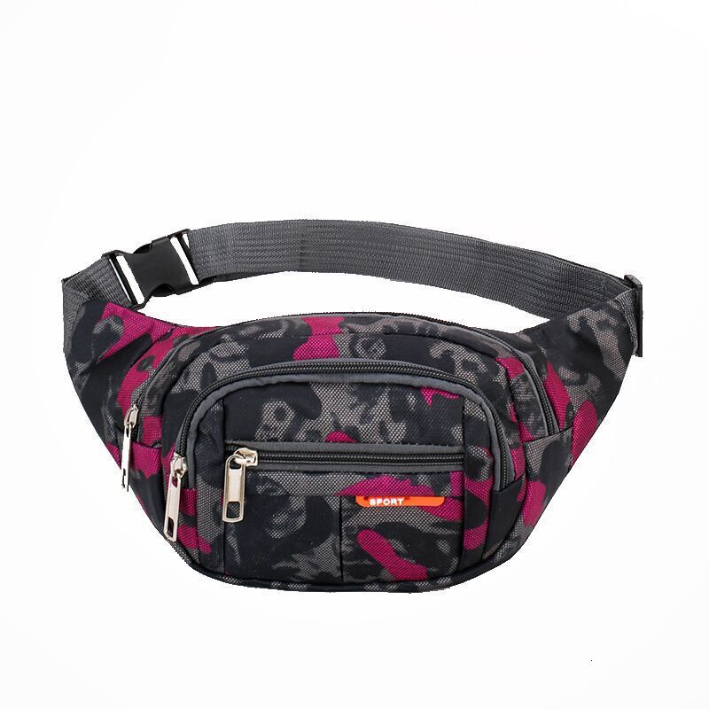 Free Shipping Camouflage Waist Bag For Luxury Bag Men And Women Waterproof Outdoor Designer Bag Trendy Sports Multi Functional Hiking Chest Bag Cyclin
