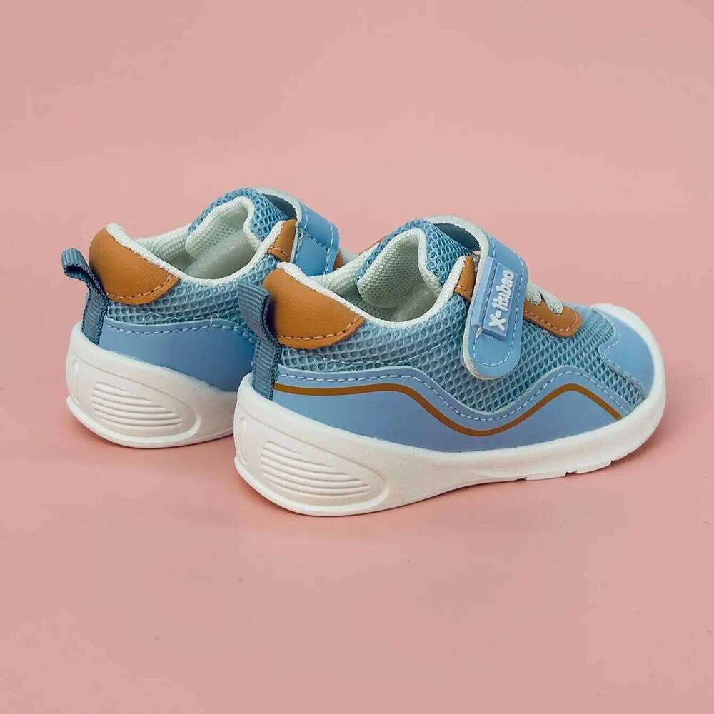 Boys Girls Casual Sneakers Breathable Anti-slip Colour Collision Infant and Toddler Outdoor Walking Shoes
