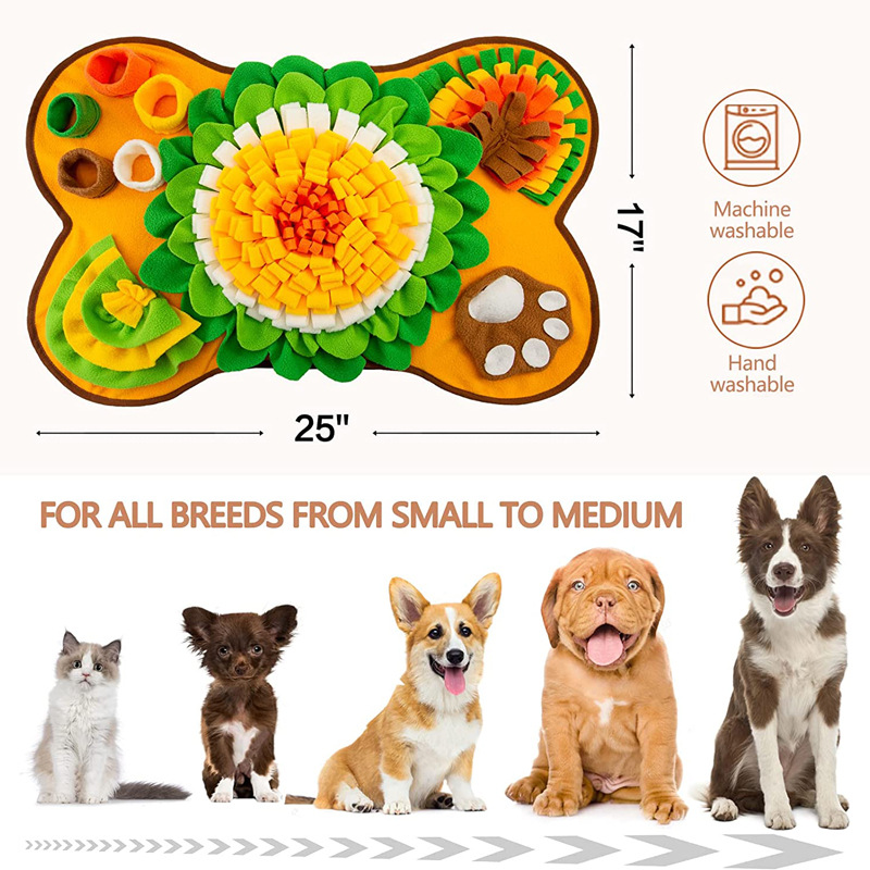 Dog Training Scent Toy Meal Tray - Enhance Focus & Intelligence with Sniffing Games