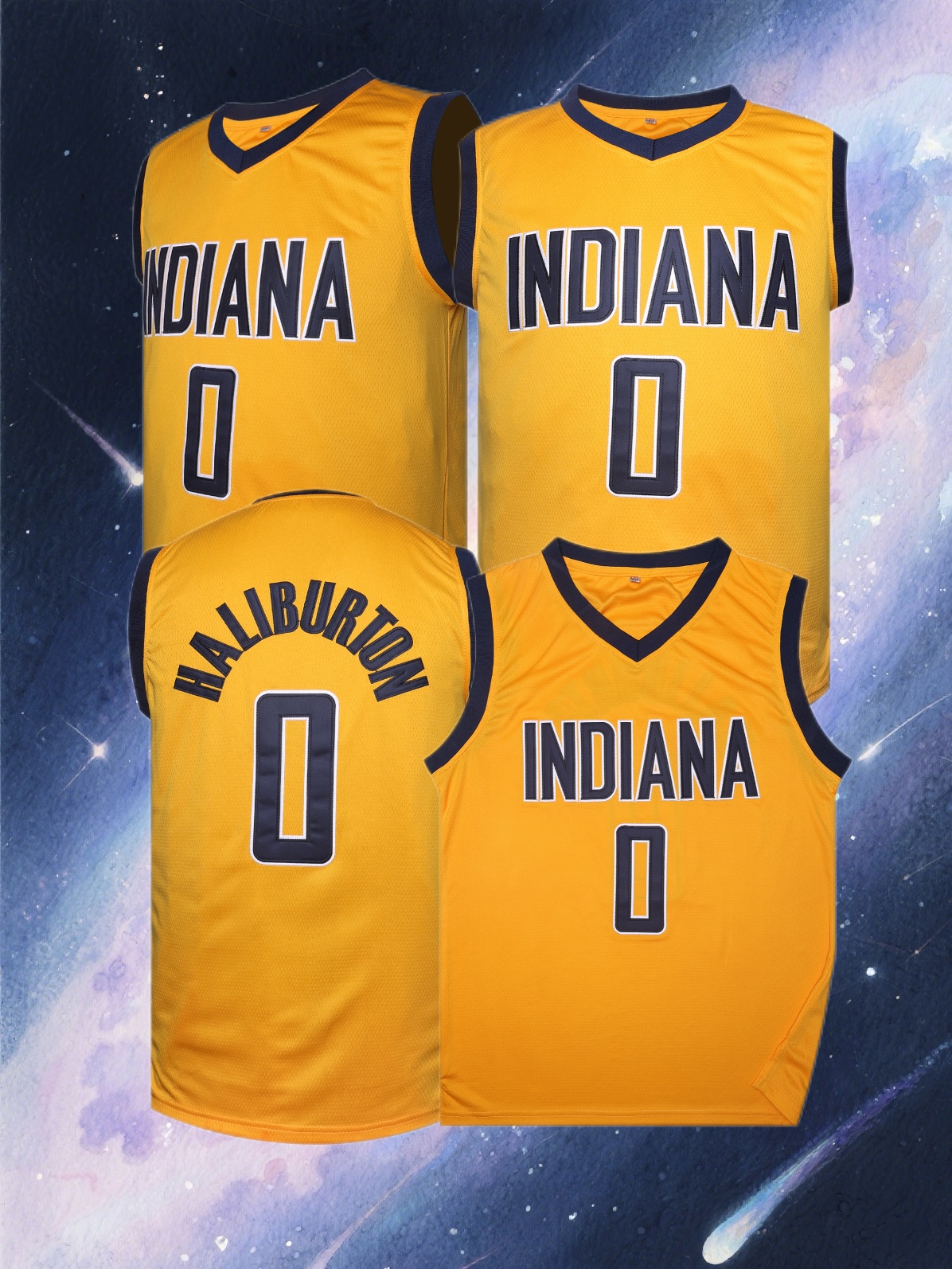 Personalized Custom Basketball Jersey Tyrese Haliburton Bradley Furphy Mathurin Toppin Turner Women Youth Embroidered Letter Number Design Polyeste
