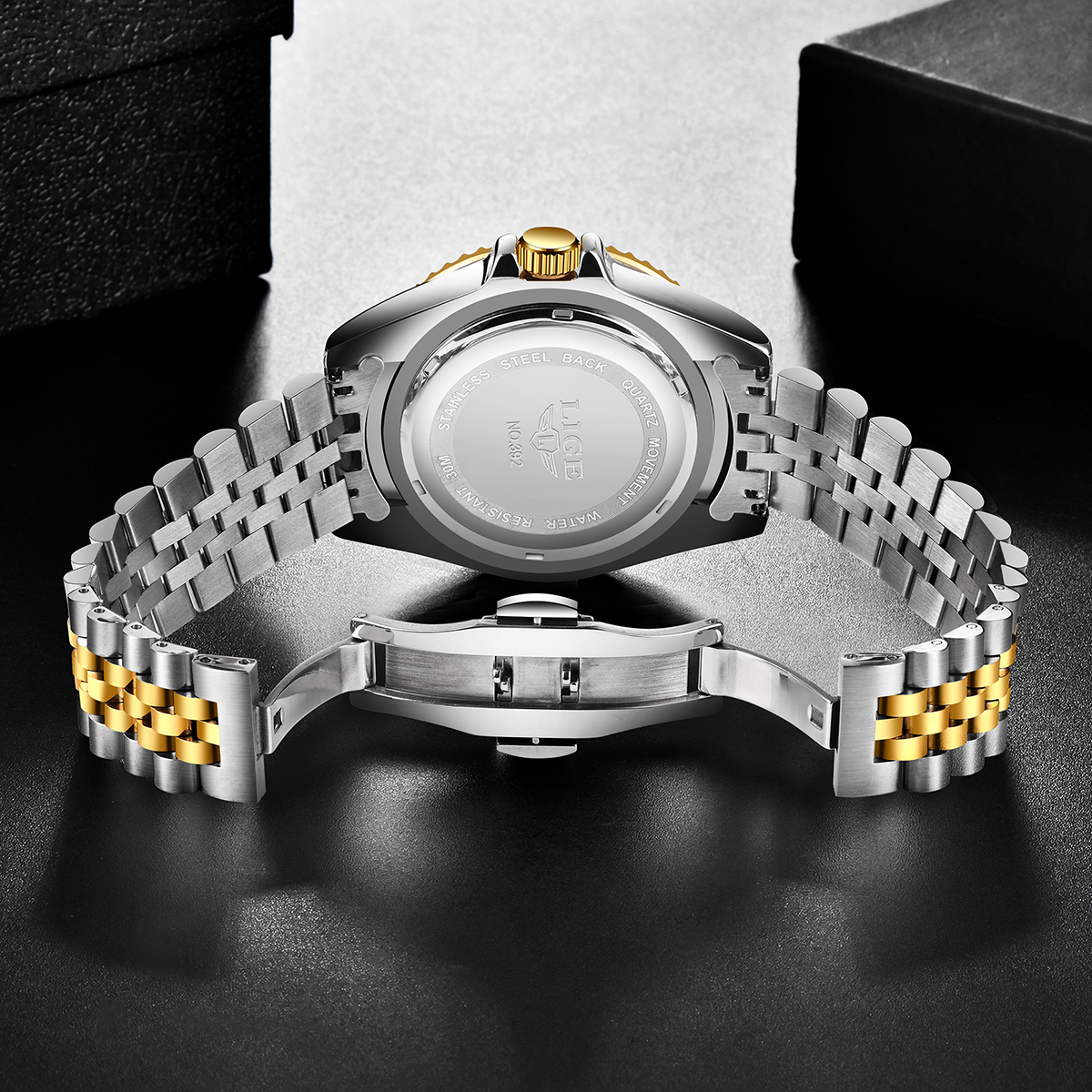 The latest model in 2025 Eco-Friendly Aquatic Sports Accessory: High-end Green Digital Male Smartwatch