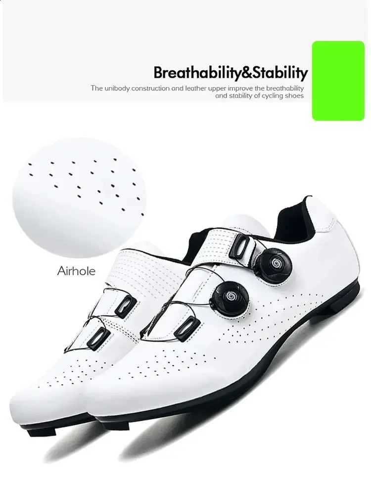 Professional Mountain Bike Cycling Shoes MTB Flat Cleat SPD Outdoor SelfLocking Big Size 48 Racing Bicycle Sneakers Men w250912
