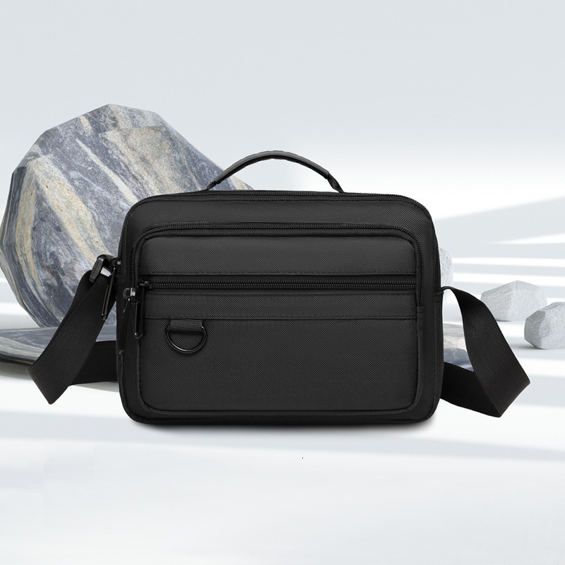 Multifunctional Men S Crossbody Free Shipping Luxury Bag Bag Korean Style Simple Designer Bag Sports Outdoor Trendy Large Capacity Shoulder Bag