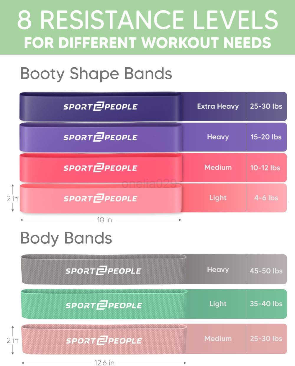 Resistance Bands for Working Out Exercise Bands Workout Bands Booty Bands Fitness Bands Excersing Bands Resistance Bands for Legs Resistance Band Gym 