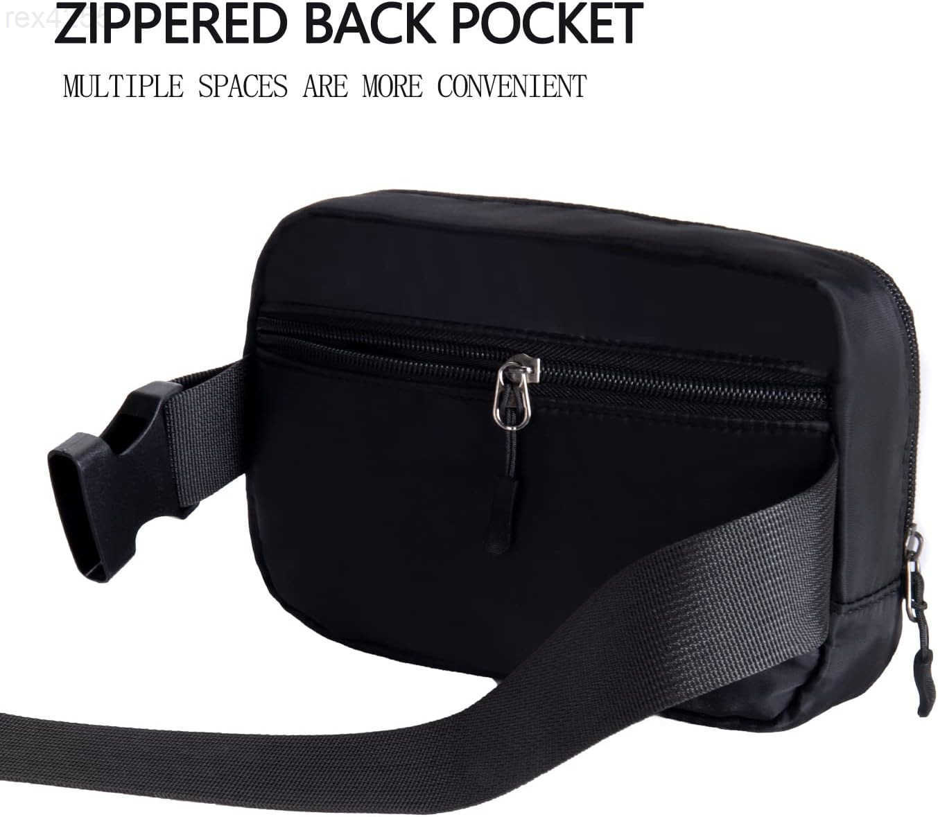 Belt bag Fanny pack crossbody bags for women Everywhere belt bag blackW250912